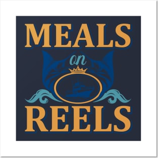 Meals on reels Posters and Art